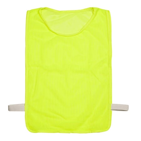 Champion Sports Adult Deluxe Pinnie, Neon Yellow - Pack of 12 MPANYL